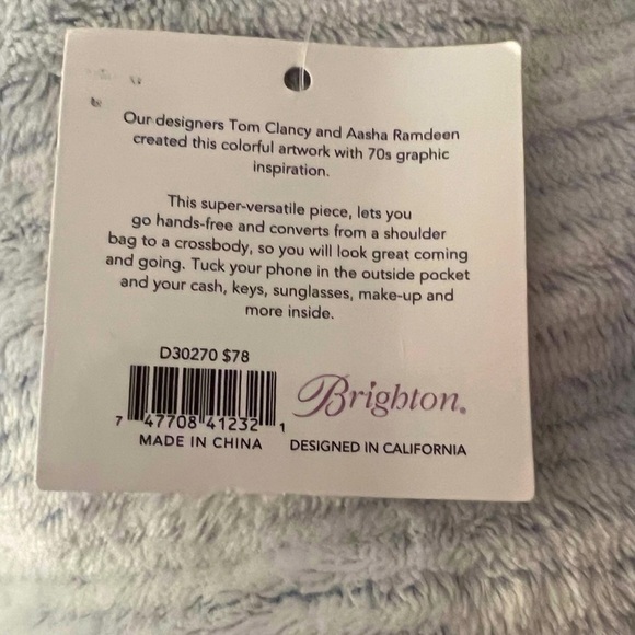 BNWT Brighton Power of Love Crossbody Bag (Style D30270) plus free Brighton Gift - Picture 6 of 6